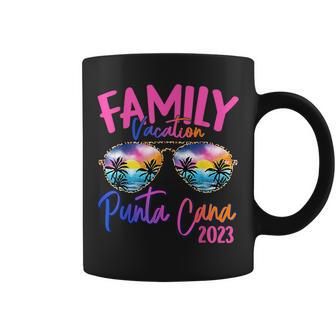 Punta Cana Dominican 2023 Sunglasses Theme Family Vacation Coffee Mug - Seseable