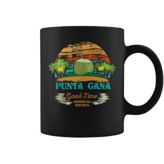 Punta Cana Dominican Republic Souvenir Vintage Graphic Coffee Mug | Mazezy
