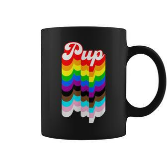 Pup Lgbtq Pride Rainbow Funny Coffee Mug | Mazezy