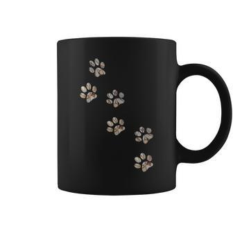 Puppy Paw Print Pet Lover Dog Lovers Animal Rescue Rights Coffee Mug | Mazezy