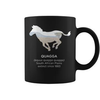 Quagga Zebra Horse Extinct Animal Endangered Species Coffee Mug | Mazezy