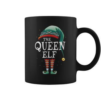 Queen Elf Christmas Party Pajama Idea For Mom Daughter Coffee Mug - Monsterry UK