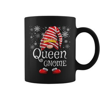Queen Gnome Matching Family Gnomes Christmas Coffee Mug - Monsterry DE