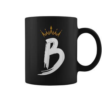 Queen King Letter B Favorite Letter With Crown Alphabet Coffee Mug - Monsterry AU