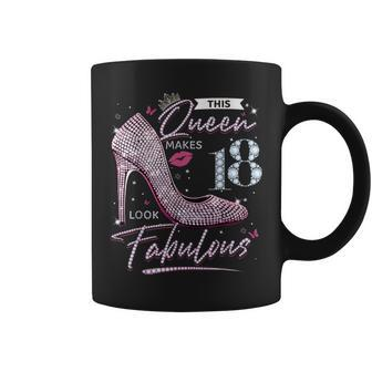 This Queen Makes 18 Looks Fabulous 18Th Birthday Girls Coffee Mug | Mazezy