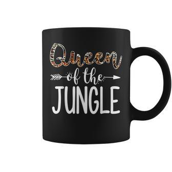 Queen Of Jungle Safari Squad Zoo Matching Safari Trip Family Coffee Mug | Mazezy