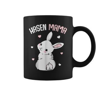 Rabbit Mum With Rabbit Easter Bunny Gift For Women Coffee Mug | Mazezy