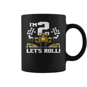 Race Car 2Nd Birthday Boy 2 Two Toddler Racing Car Driver Driver Funny Gifts Coffee Mug | Mazezy
