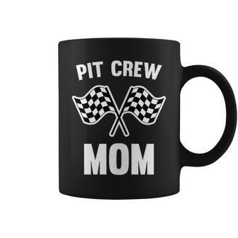 Race Car Birthday Matching Racing Family Mom Pit Crew Gifts For Mom Funny Gifts Coffee Mug | Mazezy