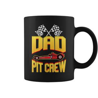 Race Car Birthday Party Racing Family Dad Pit Crew Funny Gifts For Dad Coffee Mug | Mazezy
