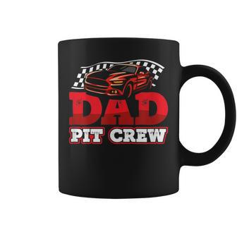 Race Car Birthday Party Racing Family Dad Pit Crew Gift For Mens Funny Gifts For Dad Coffee Mug | Mazezy
