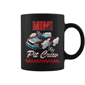 Race Car Birthday Party Racing Family Mimi Pit Crew Funny Racing Funny Gifts Coffee Mug | Mazezy CA