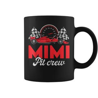Race Car Mimi Of The Birthday Boy Mimi Pit Crew Coffee Mug | Mazezy