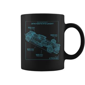 Racing Car Specifications Racing Funny Gifts Coffee Mug | Mazezy