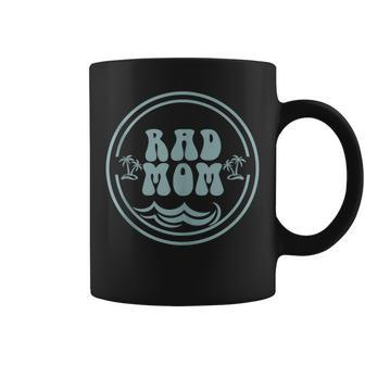 Rad Mom Surf Matching Birthday The Big One 1St Birthday Coffee Mug - Monsterry CA