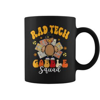 Rad Tech Gobble Squad Happy Thanksgiving Coffee Mug | Mazezy