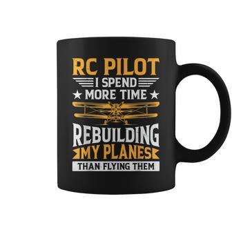 Radio Controlled Planes Rc Plane Pilot Glider Rc Airplane Coffee Mug | Mazezy