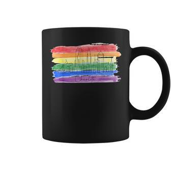 Rainbow Flag Lgbtqia Pride Month 2023 Charlotte Gay Pride Coffee Mug | Mazezy