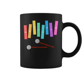 Rainbow Music Xylophone Coffee Mug | Mazezy