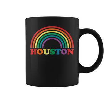 Rainbow Pride Gay Lgbt Parade Houston Coffee Mug | Mazezy