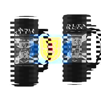 Ralston Scottish Clan Name Scottish Festival Coffee Mug | Mazezy