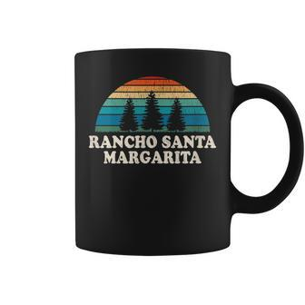 Rancho Santa Margarita Ca 70S Retro Throwback Coffee Mug | Mazezy