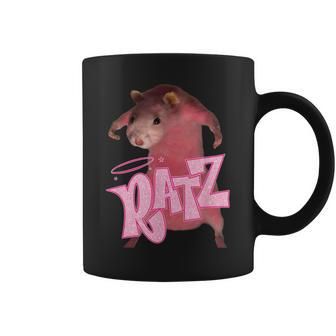 Ratz Pink Mouse Rat Meme Coffee Mug - Seseable