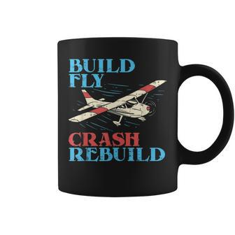 Rc Pilot Build Fly Crash Rebuild Pilot Coffee Mug | Mazezy UK