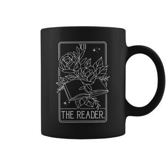 Reader Tarot Card Reading Book Tarot Card Author Writer Reading Funny Designs Funny Gifts Coffee Mug | Mazezy