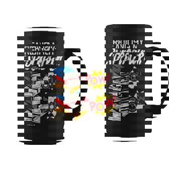 Reading Is My Superpower Funny Book Lover Bookworm Librarian Reading Funny Designs Funny Gifts Coffee Mug | Mazezy