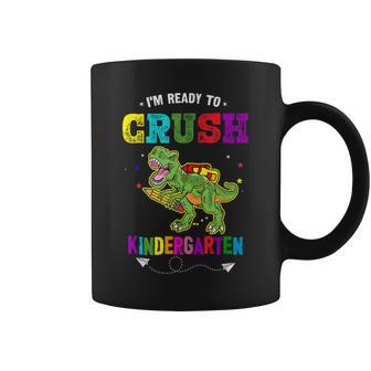 Im Ready To Crush Kindergarten Trex Dinosaur Back To School Kindergarten Gifts Coffee Mug | Mazezy