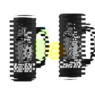 I Am The Real Dill Pickleball Paddleball Coffee Mug | Mazezy