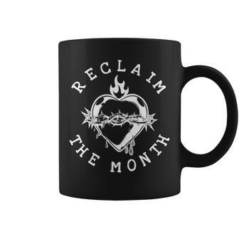 Reclaim The Month Sacred Heart Image June Month Coffee Mug | Mazezy
