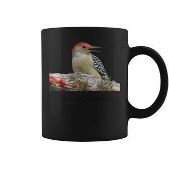 Red-Bellied Woodpecker Bird Ornithology Coffee Mug | Mazezy