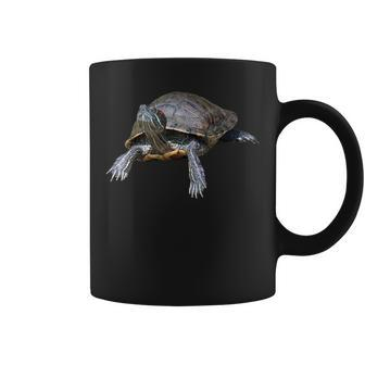 Red-Eared Slider Turtle Coffee Mug | Mazezy