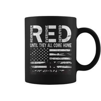 Red Friday Military Remember Everyone Deployed Us Flag Coffee Mug - Thegiftio UK