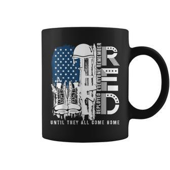 Red Friday Military We Wear Red Support Our Troops Us Flag Coffee Mug | Mazezy