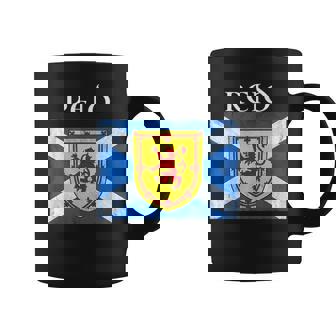 Reid Scottish Clan Name Gift Scotland Flag Festival Coffee Mug | Mazezy