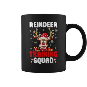 Reindeer Training Squad Xmas Santa Reindeer Matching Family Coffee Mug | Mazezy