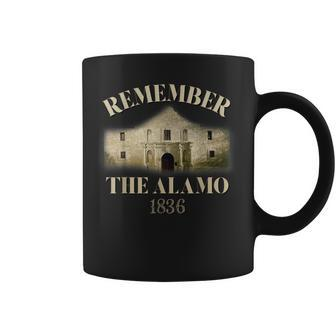 Remember The Alamo Souvenir History Alamo Coffee Mug | Mazezy