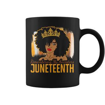 Remembering My Ancestors Junenth 1865 African American Coffee Mug | Mazezy UK