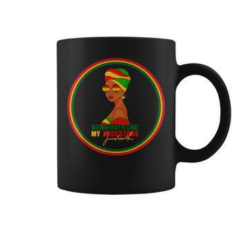Remembering My Ancestors Junenth 1865 Black Afro Women Coffee Mug | Mazezy