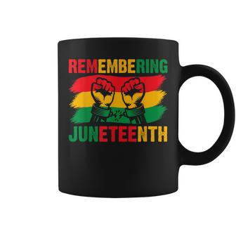 Remembering My Ancestors Junenth Celebrate Junenth Day  Coffee Mug