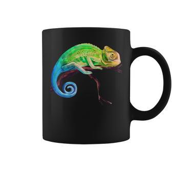 Reptile Zoo Keeper Idea Lizard Safari Chameleon Coffee Mug | Mazezy