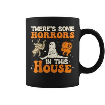 There's Some Horrors In This House Halloween Coffee Mug - Thegiftio UK