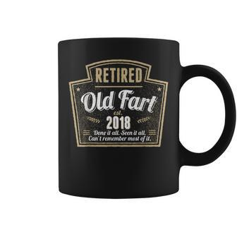 Retired 2018 For Men Funny Retirement Gift Retirement Funny Gifts Coffee Mug | Mazezy