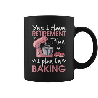 Retired Baker Baking Retirement Retiree Baking Saying Coffee Mug | Mazezy
