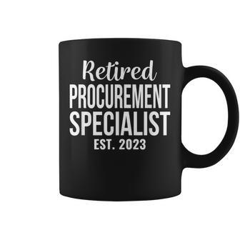 Retired Procurement Specialist Retirement Coffee Mug | Mazezy