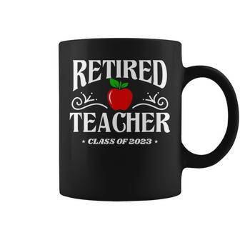 Retired Teacher Class Of 2023 Retirement Gifts Coffee Mug | Mazezy