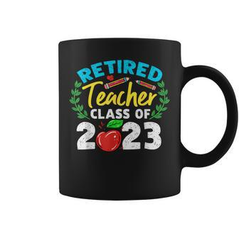 Retired Teacher Class Of 2023 Retirement Womens Coffee Mug | Mazezy